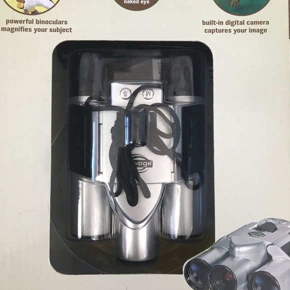 Innovage Outdoor Digital 10 x 25 Camera Binoculars - Picture 2 of 5